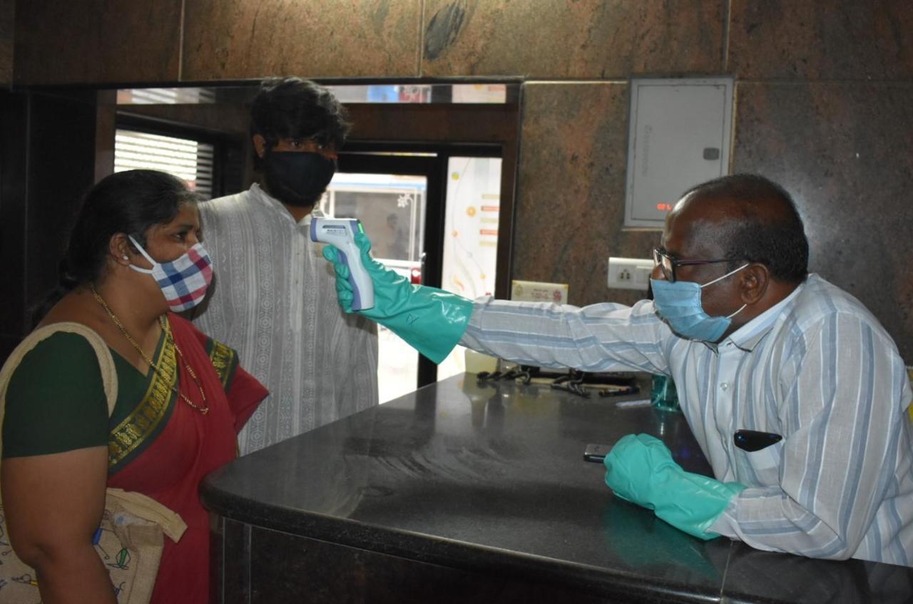 Hotel Sahasra Residency Tirupati Eksteriør billede
